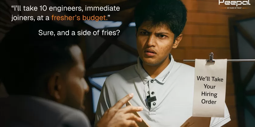 Let us take your hiring order!